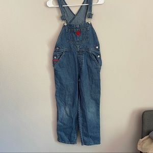 Vintage Gap Kids denim overalls